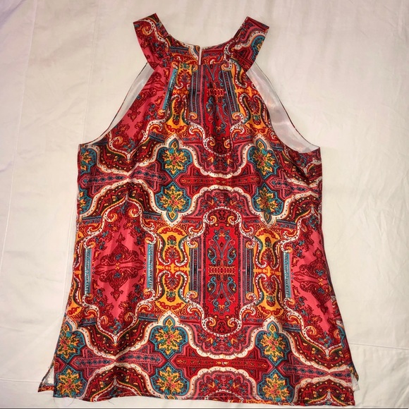 100% Silk Halter Top - Picture 2 of 9